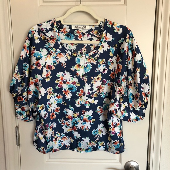 Annabella Floral Blouse - Picture 1 of 2